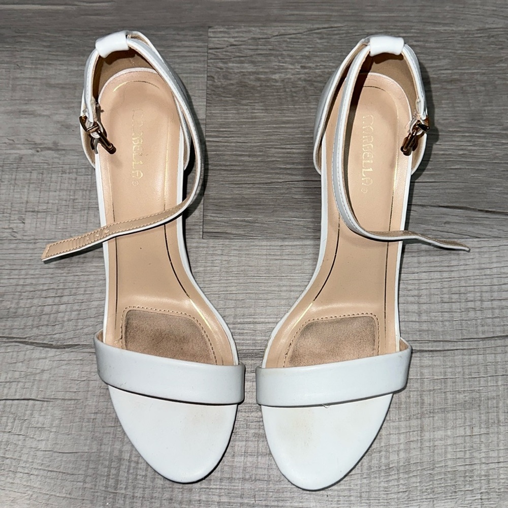 White heels